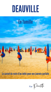 Couverture carnet de Paulette - Deauville pour la famille