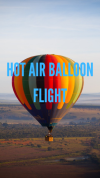 Baptème en montgolfière organisé par Paulette