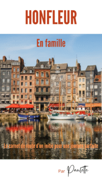 Couverture carnet de Paulette - Honfleur en famille