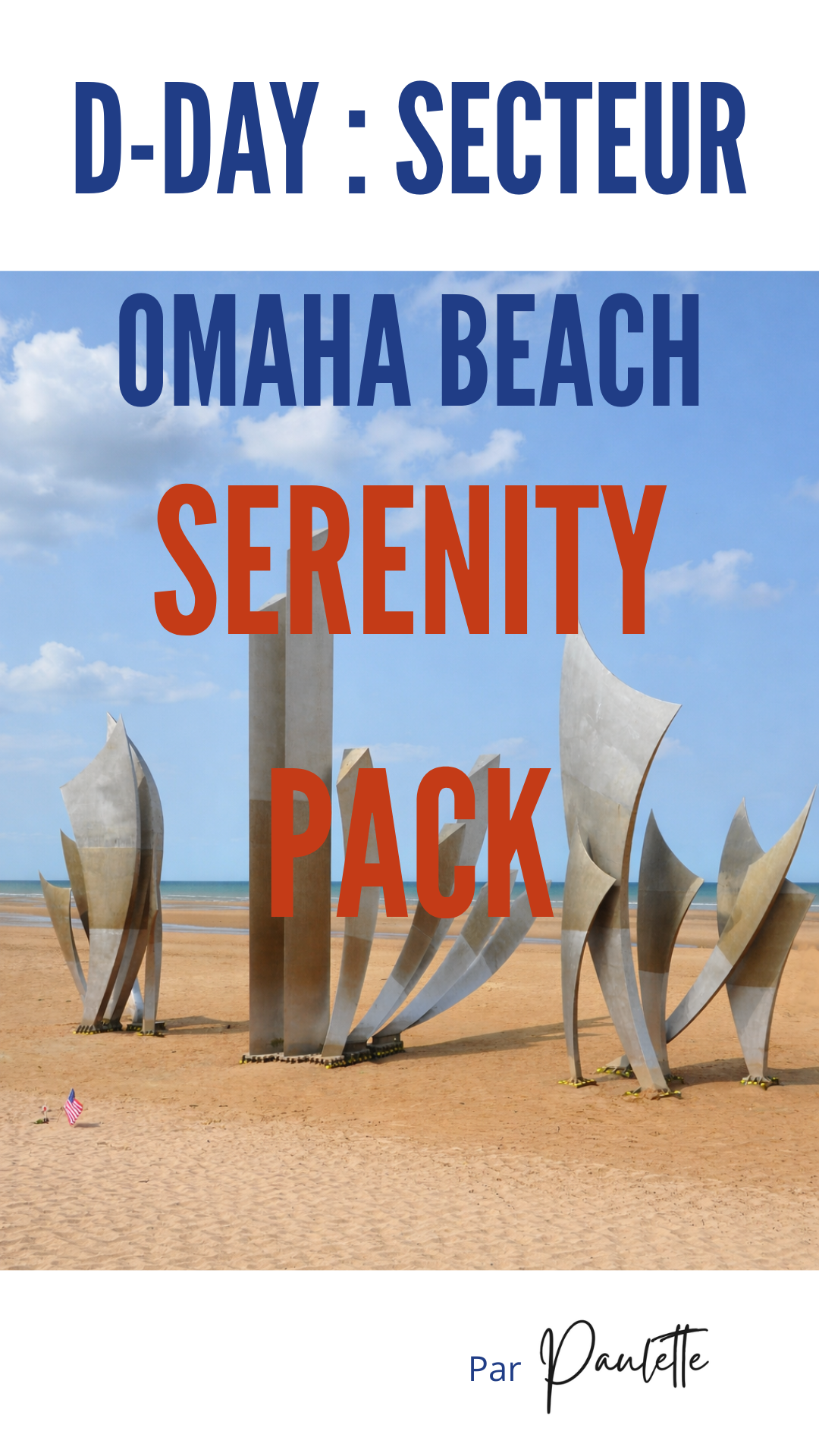 Paulette's Notebooks - Serenity Pack Omaha Beach