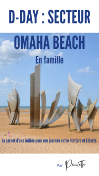 Couverture carnet de Paulette - Omaha Beach en famille
