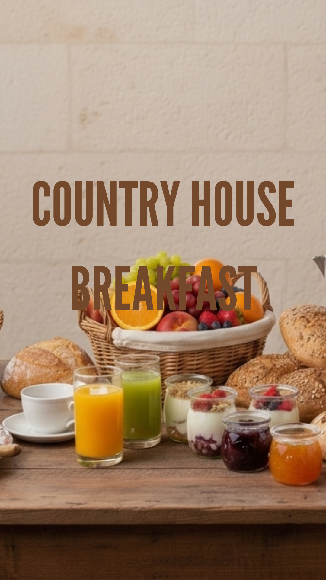 Country house breakfast pack