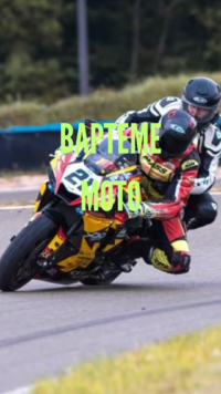 Baptême moto avec Paulette