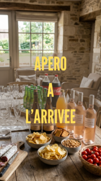 Pack Apéro à l'arrivée