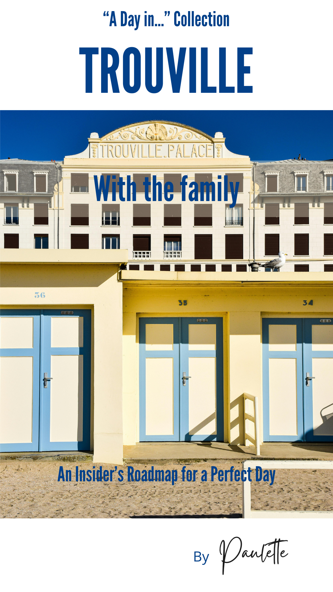 Paulette's Notebooks - Trouville with the family cover